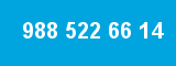 988 522 66 14 988 522 66 14